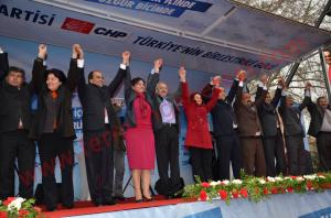 CHP Mitingi Co�kulu Ge�ti