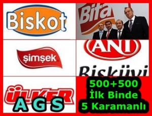 Sanayinin �lk 1000 inde 5 kARAMANLI
