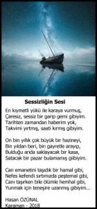 Sessizli�in sesi