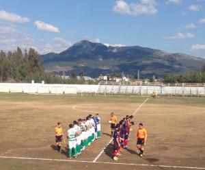(Canl�) Karaman Belediyespor Anamurspor kar��s�nda 